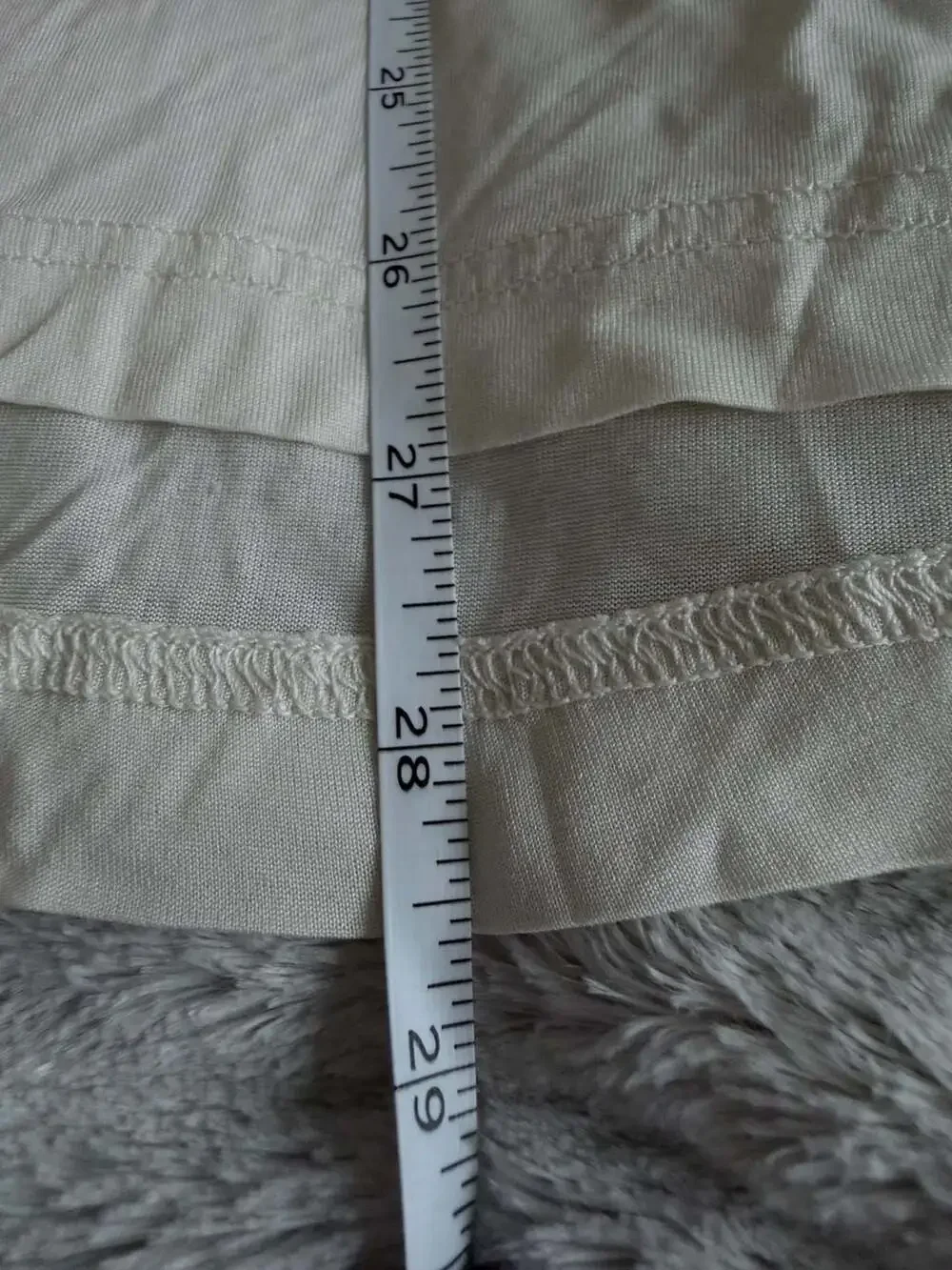 Lands' End Men’s XL Top & LG Bottoms 100% Silk Base Layer Set Ivory Long Sleeve